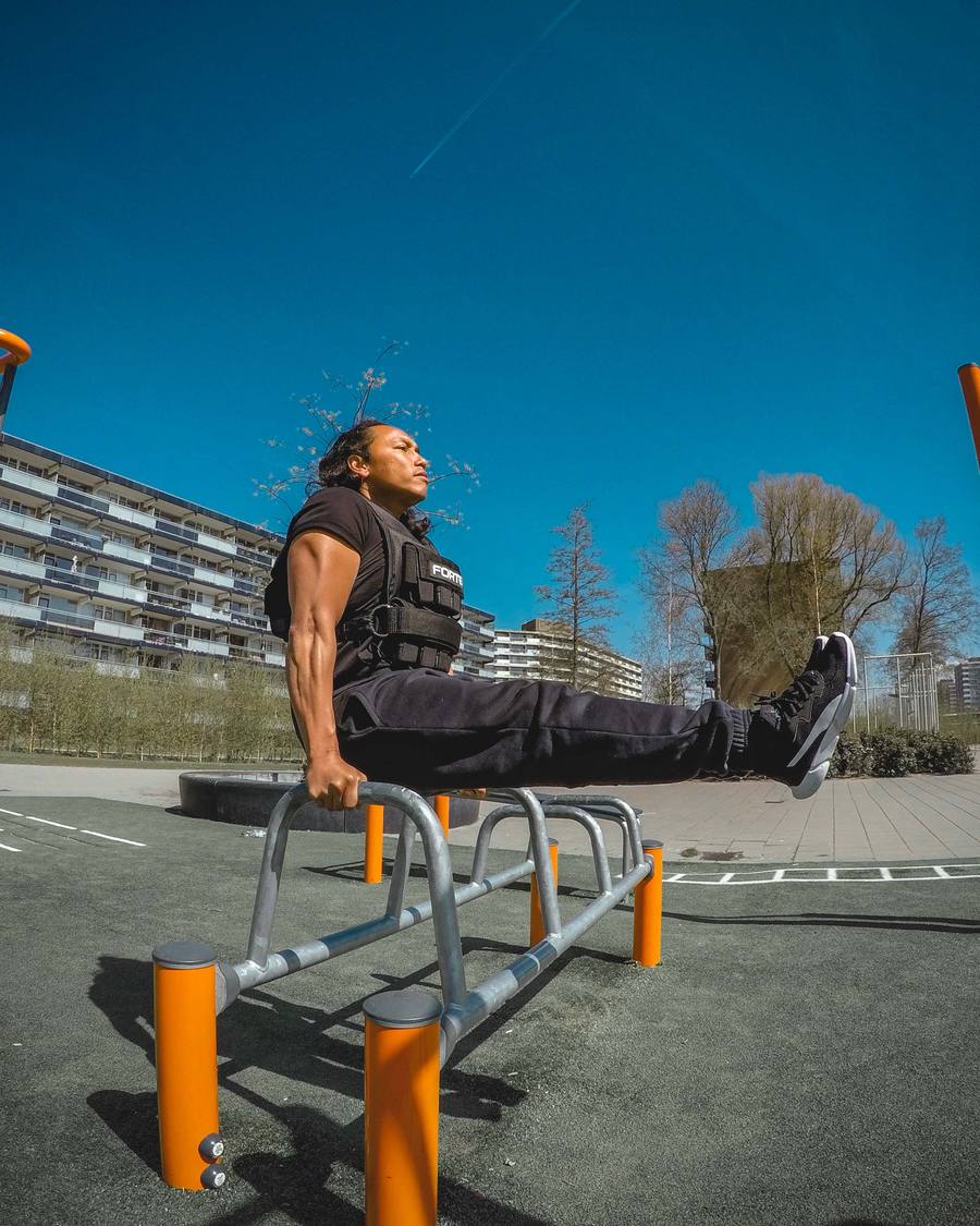 Instagram: oefening in het park